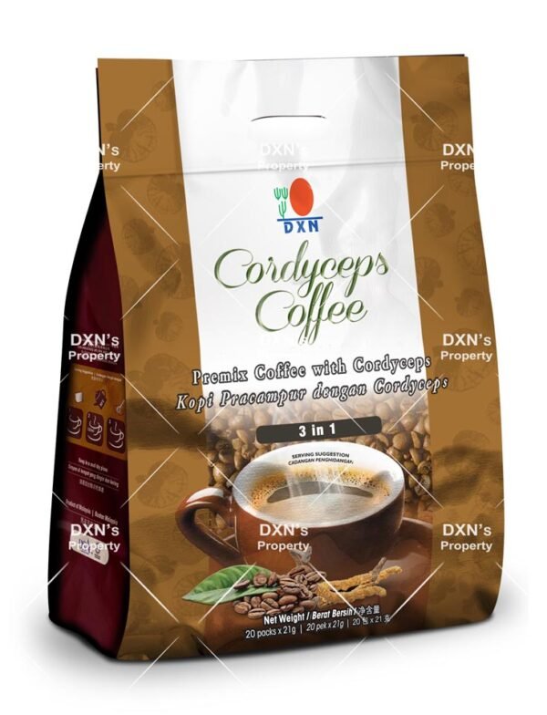 DXN CORDYCEPS COFFEE 3 EN 1