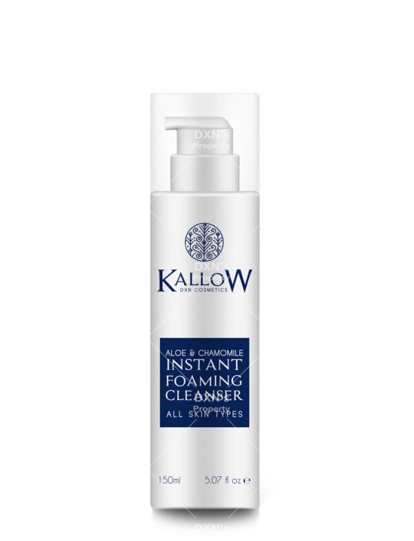 DXN Kallow – Limpiador espumoso instantáneo de aloe y manzanilla 150 ml